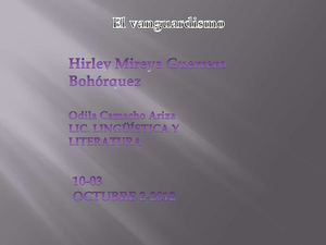 exposicion el vanguardismo