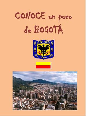 Conoce un poco de Bogotá 