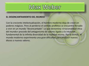 Desencantamiento con el mundo