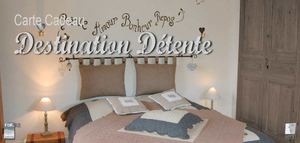 Carte cadeau "Destination détente"