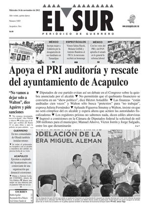 El Sur 14 de Noviembre de 2012