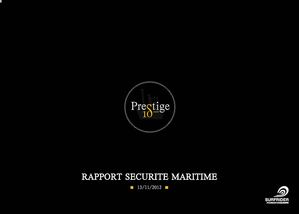 Rapport sur la sécurité maritime