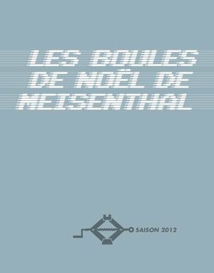 Les Boules de Noël de Meisenthal 2012, cette année la boule VROUM