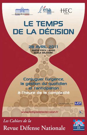 Colloque "Le temps de la décision"