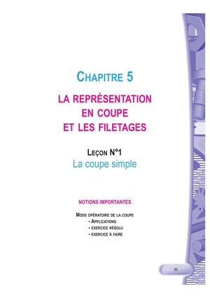 C C 5 L 1 LA COUPE SIMPLE