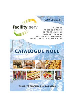 Catalogue Noel Facility Serv