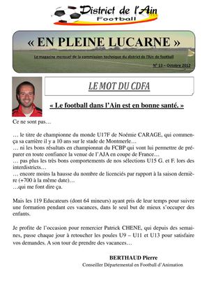 En Pleine Lucarne - L'info du district - Novembre 2012.pdf
