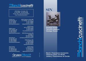 SIN - Giunti e Trasmissioni Cardaniche