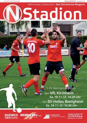 StadionMagazin 04/2012 (Kirchheim/Hellas Bietigheim)