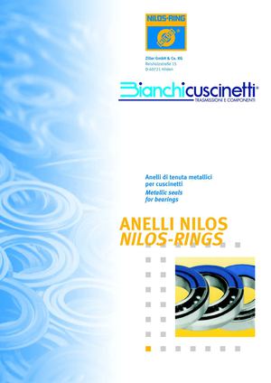 Nilos-Ring - Anelli di tenuta metallici per cuscinetti