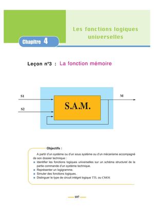 C C 4 L 3 La fonction mémoire