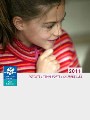 Rapport d'activité 2011 - Caf du Finistère