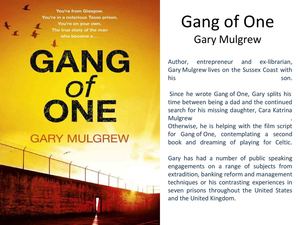 Gary Mulgrew - Author of Gang of One