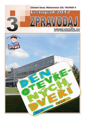Zpravodaj ZS Mladeznicka Trutnov - listopad 2012