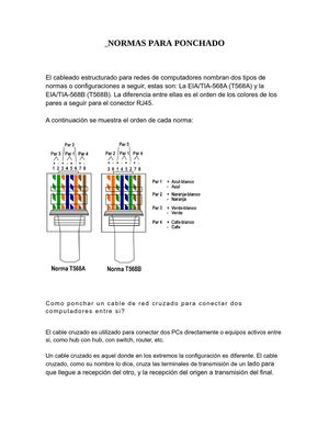NORMAS PARA PONCHADO