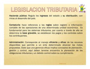 Conceptos de impuestos