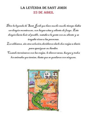 Leyenda St_ Jordi