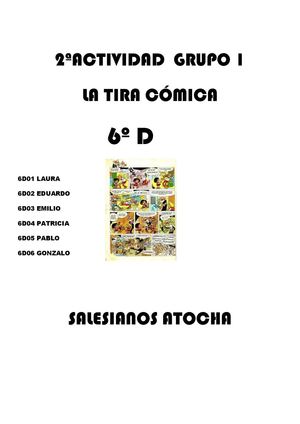 COMIC GRUPO 1 6ºD