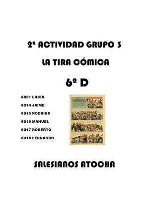 COMIC GRUPO 3 6ºD