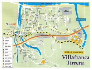 Mappa Villafranca Tirrena