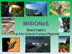 Presentación Multimedia MISIONES