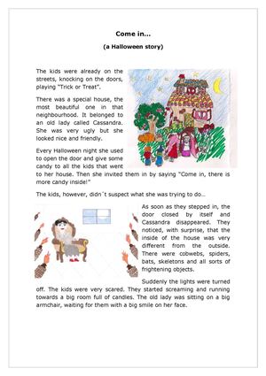 Come in… (a Halloween story)