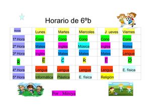 horarios