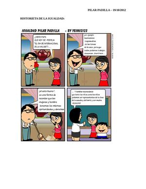 HISTORIETA DE LA IGUALDAD-PILAR PADILLA