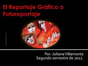 El Fotoreportaje