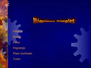Máquinas simples