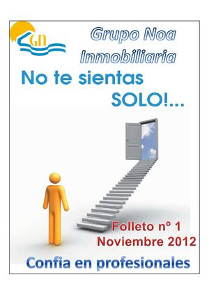 Inmobiliaria Grupo Noa - Folleto Noviembre 2012