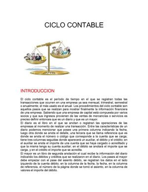 CICLO CONTABLE