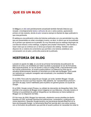 blog informatica