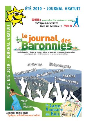Journal des Baronnies 2010