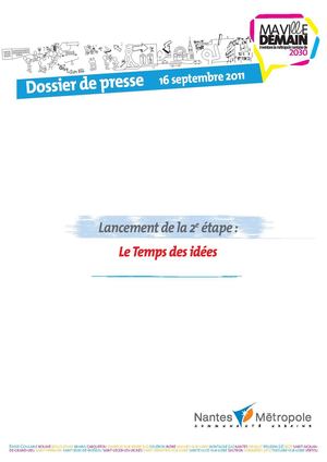 Dossier de presse - 16 septembre 2011