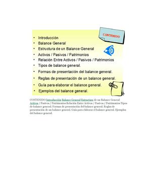 Clasificación de Cuentas