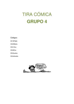 Tira cómica grupo 4 (5ºC)