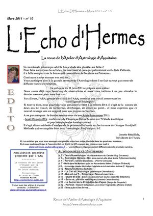 L'Echo d'Hermès n° 10 - Mars 2011