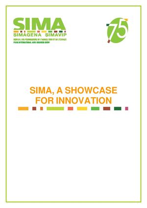 SIMA 2013 - Innovation Awards Results