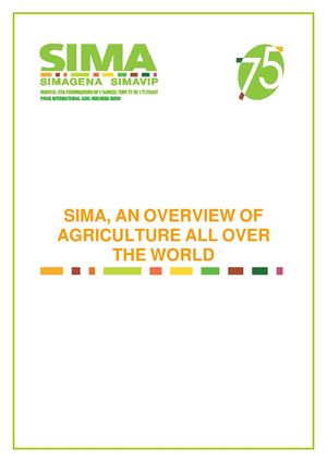 SIMA 2013 - Agricultural equipment market