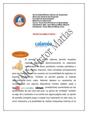 CUADRO PNI CALAMEO E ISSUU