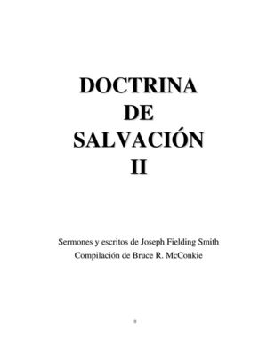 Doctrina de Salvación - Tomo II