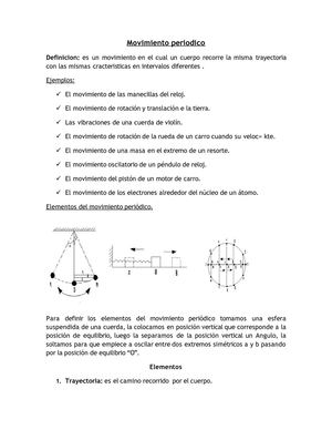 Movimiento Periódico