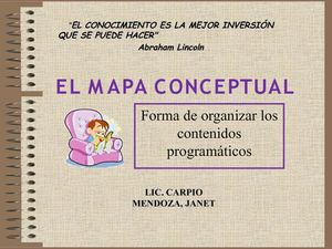 Mapa conceptual
