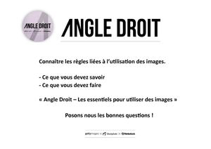 Les ateliers du Web: le droit à l'image.