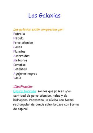 Las Galaxias