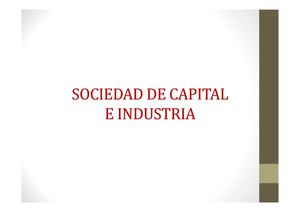 Sociedad de Capital e Industria