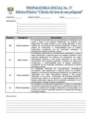 Cálculo del área de una poligonal cerrada