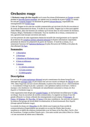 Orchestre rouge