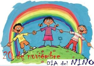 20 DE NOVIEMBRE. DÍA DE LOS DERECHOS DE LOS NIÑOS.